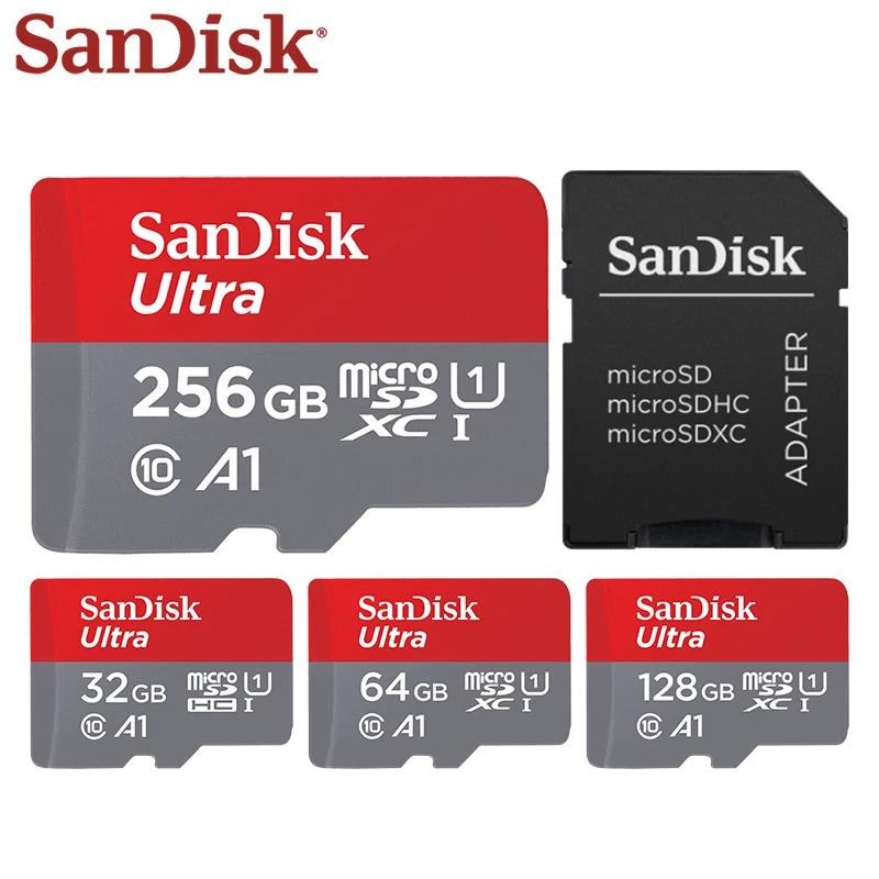 SanDisk ޴ ī޶ ޸ ī, C10 A1, ִ 150 Mb/s ũ SD ī,  ũ SD  ī, 32GB, 64GB, 128GB, 256GB tf